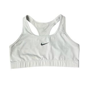 Nike White Sports Bra - XL
